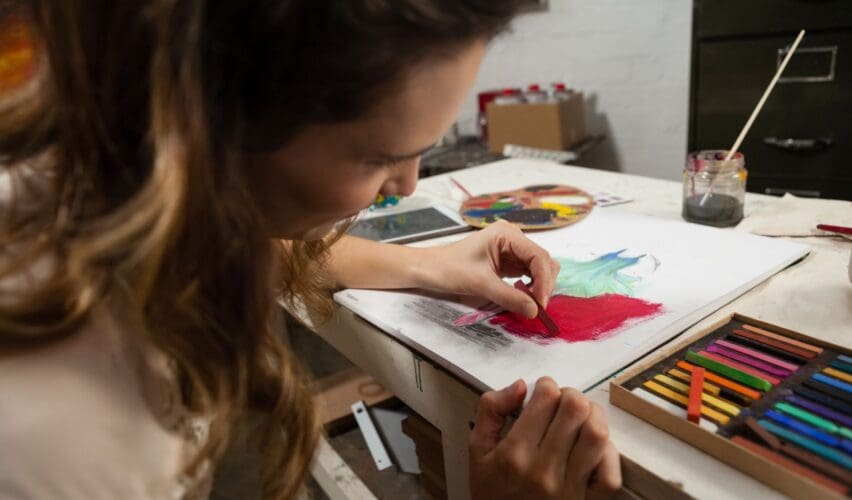 Anxiety Mapping With Crayons